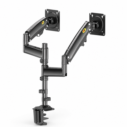 Hiwl NB H180 Dual Monitor Desk Mount, 22-27 inch, 2-9 kg