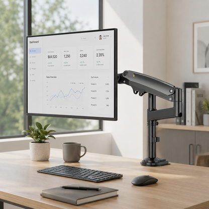 Hiwl NB H100 Monitor Arm Mount, 22-35 inch, 2-12 kg