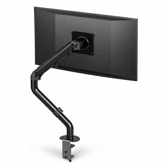 Hiwl Monitor Arm Stand, Up to 32 inch, Height Adjustable