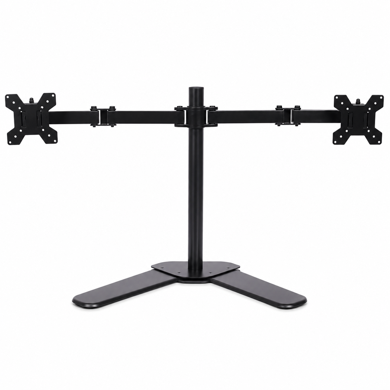 Hiwl Dual Monitor Base Stand, Up to 32 inch, 360 Rotation