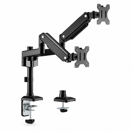 Hiwl Dual Monitor Arm Stand, 16-31 inch, Height Adjustable
