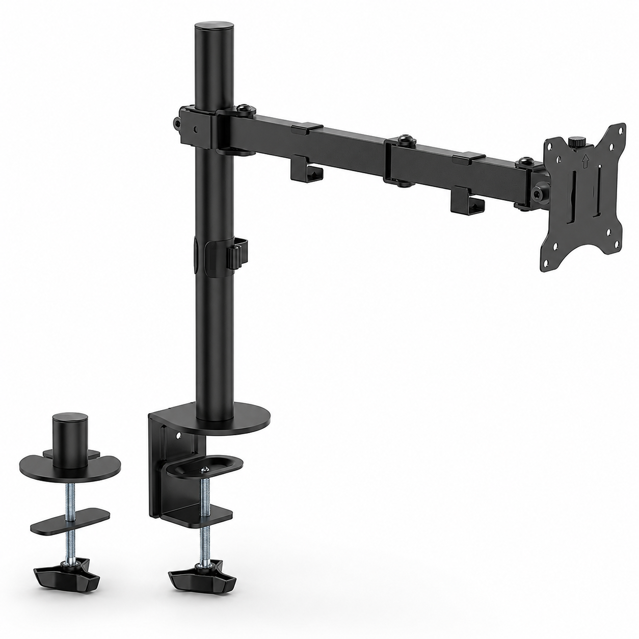 Hiwl Single Monitor Arm Stand, 13-27 inch, 360 Rotation