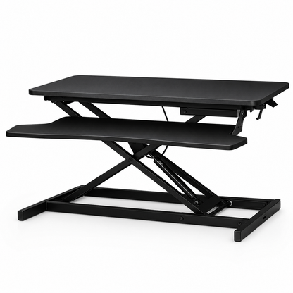 Hiwl Height Adjustable Desk Converter, 80 x 40 x 15 cm