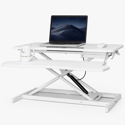 Hiwl Height Adjustable Desk Converter, 80 x 40 x 15 cm