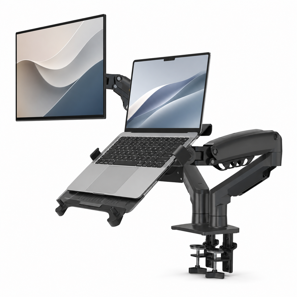 Hiwl NB F160-FP Monitor and Laptop Mount, 17-30 inch, 2-9 kg