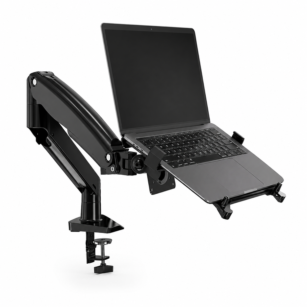 Hiwl NB H180-FP Dual Monitor Desk Mount, 22-32 inch, 2-12 kg