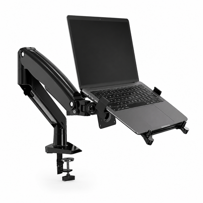Hiwl NB H180-FP Dual Monitor Desk Mount, 22-32 inch, 2-12 kg